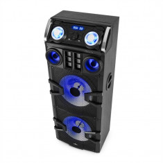 Malone Big Party 2500 DJ Party Sistem audio cu LED-uri Karaoke 240W RMS foto