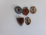 Lot 5 Insigne - 4 Romania - 1 Germania, Europa