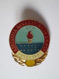 Rara! Insigna 25 ani de la infiintarea Asociatiei nevazatorilor RSR 1955-1980