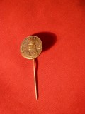 Insigna Stefan cel Mare ,d= 1,5 cm , metal