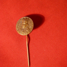 Insigna Stefan cel Mare ,d= 1,5 cm , metal