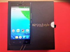 Telefon mobil Allview X2 Soul Style Dual SIM Quad Core 2GB ram 16GB 4G Gold foto