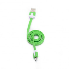 Cablu USB - microUSB E-Boda CML 100 verde foto