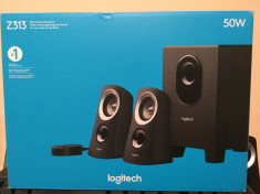 Boxe Logitech Z313 2.1 (2 sateliti si subwoofer)noi, garantie 24 luni foto