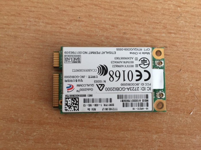 WWan Sony Vaio VPCSB, PCG - 41213M A80