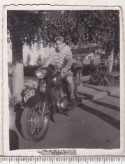 bnk foto - Motocicleta - Statiunea Vasile Roaita 1959 foto