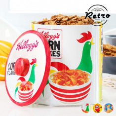 Cutie din Metal Vintage Kellogg&amp;#039;s foto