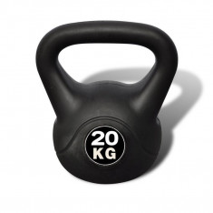 Greutate tip bila cu maner Kettlebell 20 kg foto