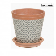 Plantator ceramic romburi by Homania foto