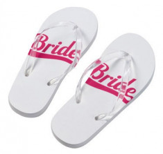 Bride Flip Flops - Mici foto