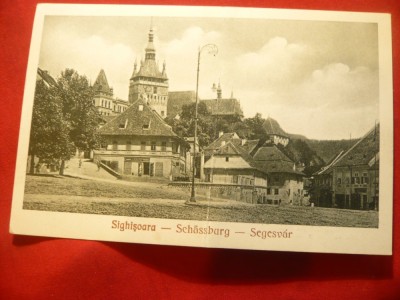 Ilustrata Sighisoara 1928 , Ed. Staier Zaharia foto