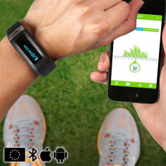 Bratara Fitness pe Bluetooth cu monitorizare GoFit foto