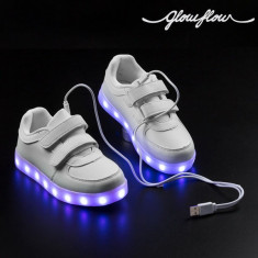 Adida?i cu LED pentru Copii GlowFlow Kids foto