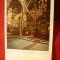 Ilustrata - Suceava - Biserica Mirautilor ,interior ,color , interbelica