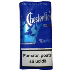 Tutun Chesterfield Blue 35 g pentru foite rulat sau tuburi injectat foto