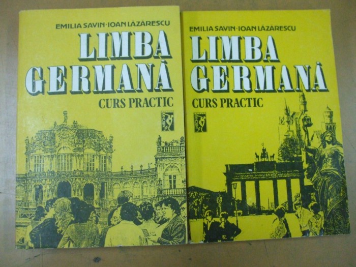 Limba germana curs practic 2 volume E. Savin I. Lazarescu Bucuresti 1992 foto mare Limba germana curs practic 2 volume E. Savin I. Lazarescu Bucuresti 1992 foto mare