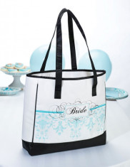 Bride Tote - Aqua foto