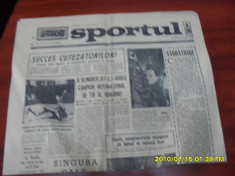 Ziar Sportul 9 06 1968 foto