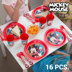 Vase pentru copii Mickey Mouse (16 piese) foto