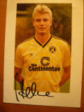 Fotografie Fotbalist T.Helmer ,cu autograf , Echipa Borusia Dortmund