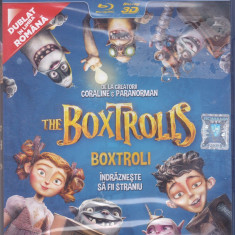 Blu Ray 3D: The Boxtrolls ( animatie; sigilat - dublat in romana )