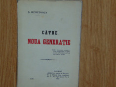 CATRE NOUA GENERATIE -S.MEHEDINTI ANUL 1912 foto