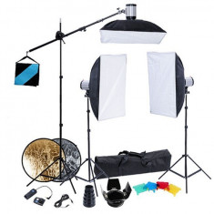 Kit studio (3 bli?uri, bra? boom fara sistem fundal) foto