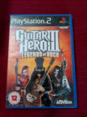Joc PS2 Guitar Hero III foto