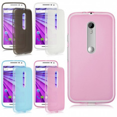 Husa Motorola Moto G3 XT1541 TPU Fumurie foto