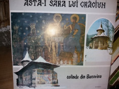 disc vinil - COLINDE DIN BUCOVINA foto