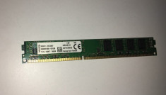 Ram 8GB DDR3 1600mhz Kingston 1.35V pentru DESKTOP (KVR16LN11/8)- 8GB DDR3L foto
