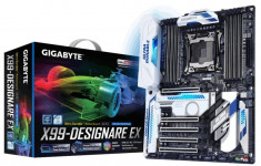 Placa de baza GIGABYTESocket 2011, X99-Designare EX, Intel X99, 8*DDR4 ,DIMM 3600 (O.C.)/2133Mhz, bulk foto