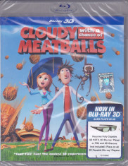 Film Blu Ray 3D: Cloudy With a Chance of Meatballs (sigilat - dublat in romana ) foto