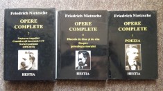 Fr. Nietzsche - Opere complete, vol. 1, 2, 6 foto