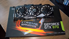 Placa video GIGABYTE GeForce GTX 970 Xtreme Gaming 4GB DDR5 256-bit - garantie foto