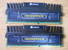 Kit Memorie Ram Corsair Vengeance 8 GB (2 X 4 GB) 1600Mhz. foto