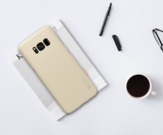 Husa Samsung Galaxy S8 Super Frosted Gold by Nillkin foto