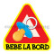 Sticker Auto / Autocolant Auto Bebe La Bord