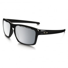 Ochelari de soare OAKLEY Sliver Polished Black w/ Chrome Iridium Vented size 57 (OAK-OO9262-4257) foto