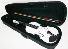 Set vioara clasica ALBA marime 4/4 Noua arcus+husa+barbie+sacaz foto
