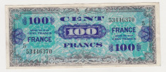 FRANTA 100 francs 1944 VF foto