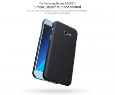 Husa Samsung Galaxy A3 2017 Super Frosted Neagra by Nillkin foto