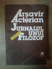 JURNALUL UNUI FILOZOF de ARSAVIR ACTERIAN , 1992 foto