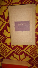 Dante traducere G.Cosbuc 392pag/an 1957- Dante foto