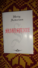 Shakespeare an 1995/287pag- Haig Acterian foto