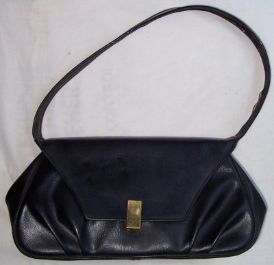 POSETA piele integral, negru, nefolosita, noua foto