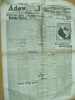 Ziar Adevarul 1922 Iorga Duca Maniu Bratianu Teatrul National Ardeal, Inculet, Petrescu, Finkelstein, Politica Externa, Times