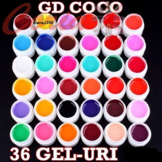 SET 36 GELURI COLORATE GD COCO foto