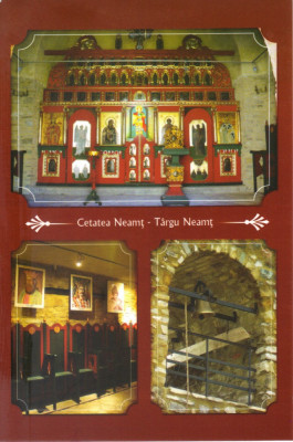 CP NT036 Tg Neamt - Cetatea Neamtului - Paraclisul Sf. Nicolae foto