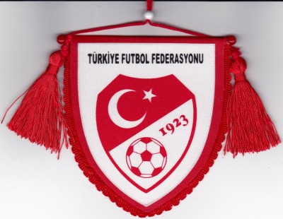 Fanion fotbal Federatia din TURCIA foto